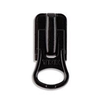 YKK #8 Molded Plastic Two-Way Jacket Bottom Slide Zipper Sliders - 2/Pack - Black (580)