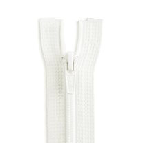 YKK #4.5 24" Nylon Coil Separating Jacket Zipper - Ivory (841)