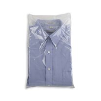 Open Top Shirt Bags - 10" x 16" - 2,000/Box - Clear