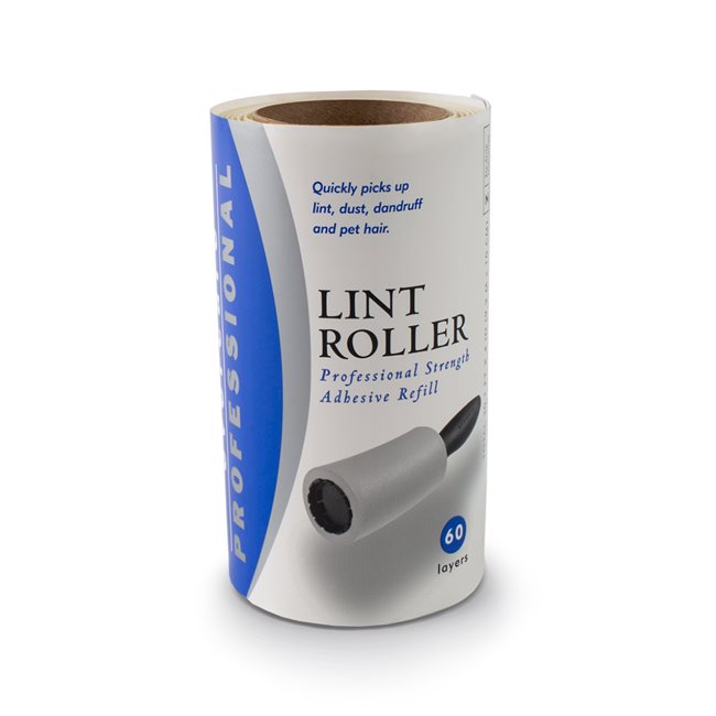 evercare Replacement Retail Lint Remover Rolls w/ No Handles - 12/Box
