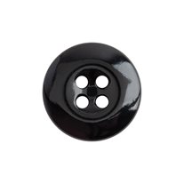Industrial Pant Buttons - 27L / 17mm - 1 Gross - Black