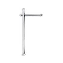 Half Tee Style Front Counter Rack - 36" x 16" - Chrome