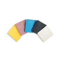 Jems Assorted Clay Tailors Chalk - 36/Box - Black, Blue, Red, White & Yellow