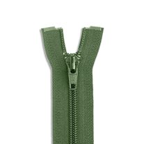 YKK #5 14" Nylon Coil Jacket Zipper - Army Green (566)
