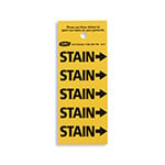 Stain Stickers | Stain Identification Stickers | Stain ID Stickers